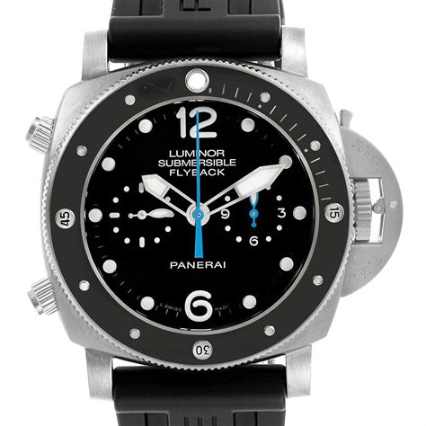 panerai submersible flyback price|panerai flyback chronograph.